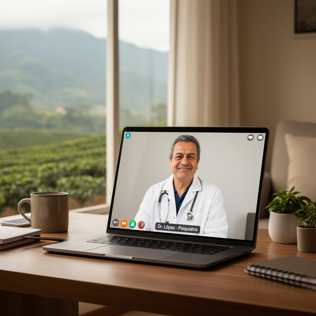 Telemedicina Psiquiátrica en Colombia: Cuidado de Calidad, Desde la Comodidad y Seguridad de tu Casa